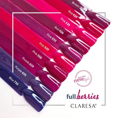 CLARESA Lakier hybrydowy BLUE 716 -5g na Arena.pl