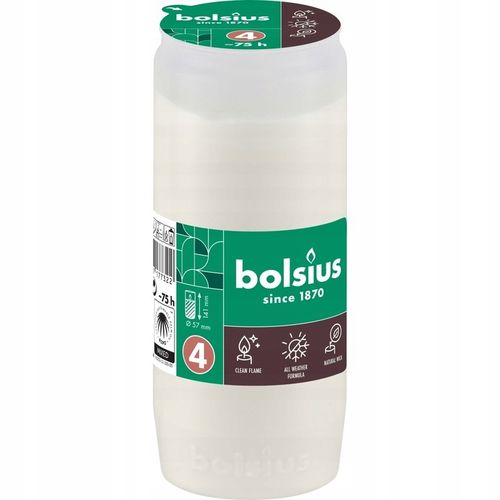 Wkład do zniczy Bolsius 72H 14,1 cm PAKIET XL na Arena.pl