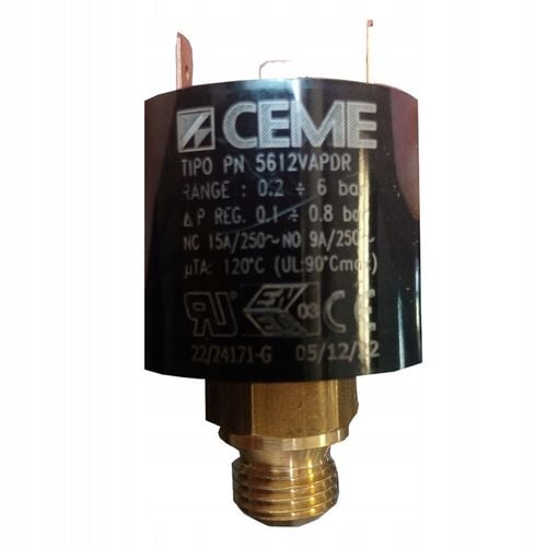 Czujnik regulator ciśnienia presostat CEME 1/4" Comel A0072, Alux na Arena.pl