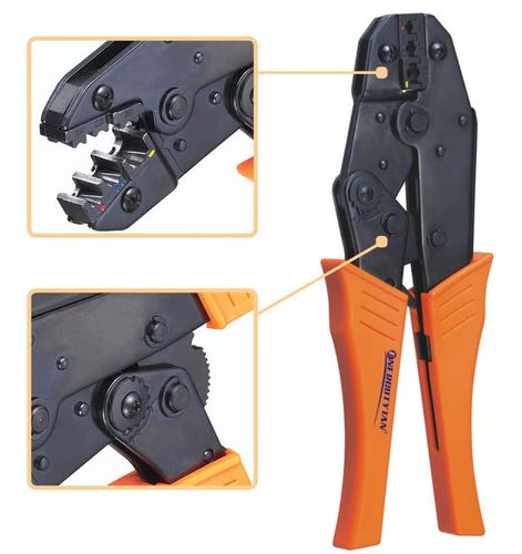 ZACISKARKA PRASKA DO KOŃCÓWEK IZOLOWANYCH KABLI na Arena.pl