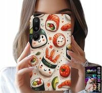 ETUI DO SAMSUNG GALAXY M16 5G - SŁODKIE UŚMIECHNIĘTE SUSHI OBUDOWA CASE