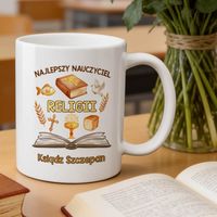 Kubek z imieniem dla nauczycielki / nauczyciela religii