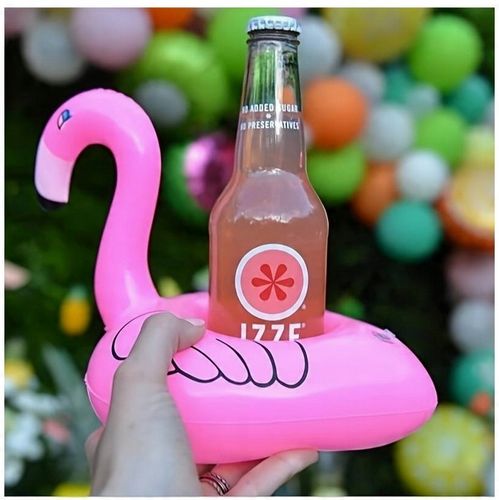 12 x DMUCHANY UCHWYT NA NAPOJE Podstawka Do Drinków FLAMING Podkładka BASEN na Arena.pl