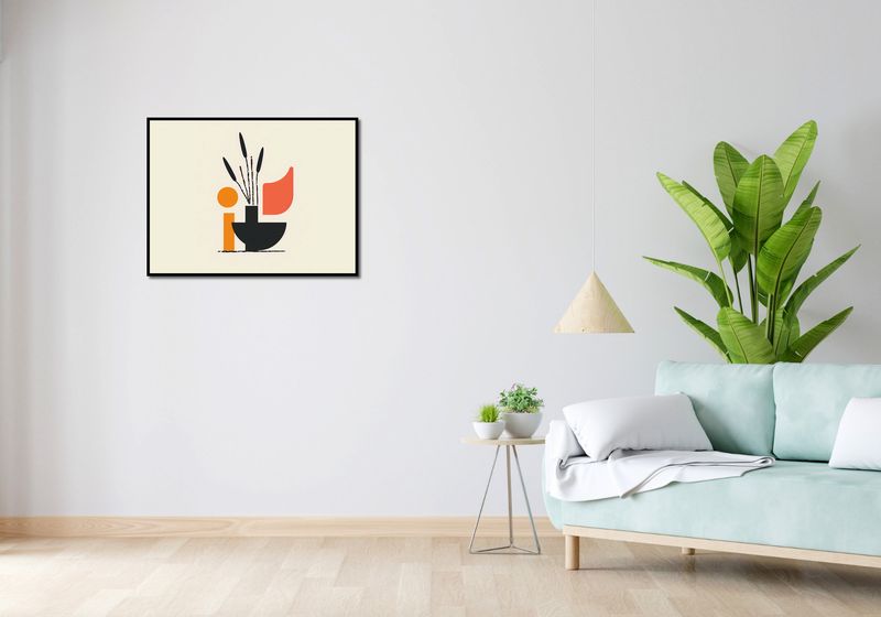 Plakat 80x60cm Szeroka Czerń zdjęcie 4