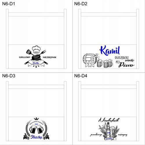 SKRZYNKA na PIWO nosidło prezent urodziny GRAWER!! na Arena.pl