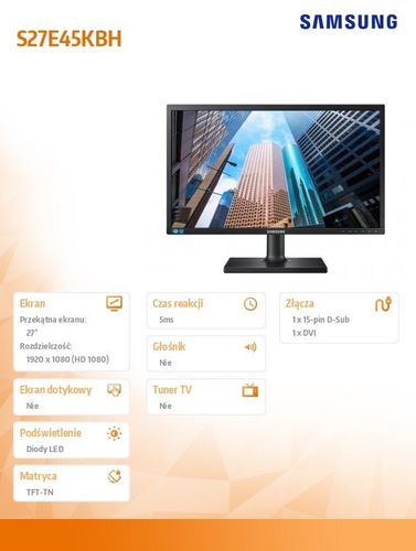 Monitor 27 S27E45KBH na Arena.pl