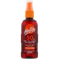Malibu Dry Oil Spray SPF50 Olejek Brązujący Do Opalania 100ml