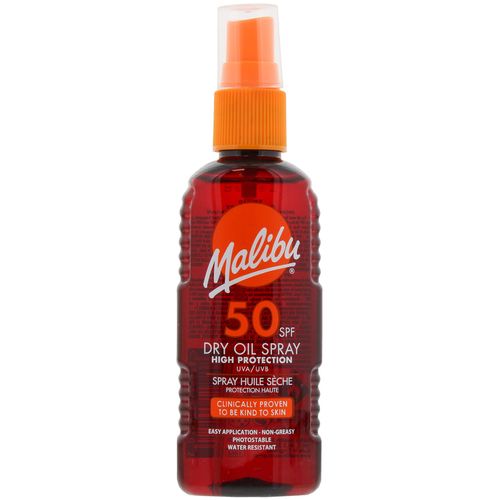 Malibu Dry Oil Spray SPF50 Olejek Brązujący Do Opalania 100ml na Arena.pl