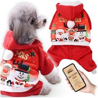 Ubranko przebranie dla psa świąteczne - S