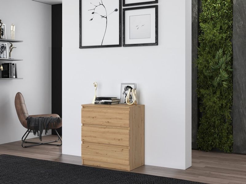 KOMODA MALWA M3 70 - DĄB ARTISAN zdjęcie 11