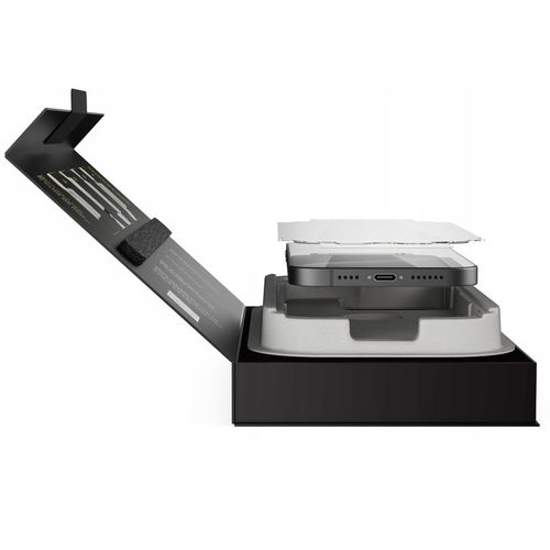 SZKŁO HARTOWANE DO IPHONE 15 PRO MAX Z APLIKATOREM QUICKFIT - 2 SZTUKI na Arena.pl