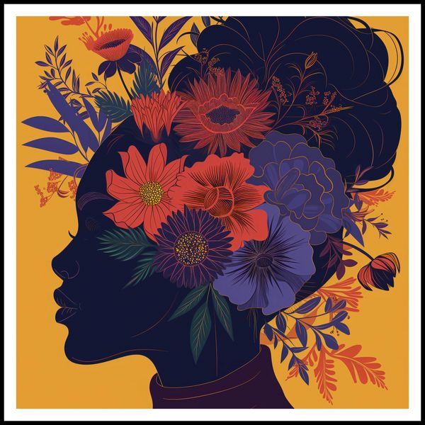 Plakat 100x100cm Botaniczna Muza zdjęcie 3