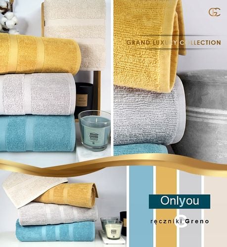 Ręcznik Only You 50x90 aqua Greno na Arena.pl