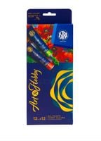 zestaw farb olejnych art&hobby 12 kolx12m 9197