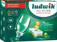 Skuteczne kapsułki tabletki do zmywarki ALL IN ONE 30 szt Ludwik