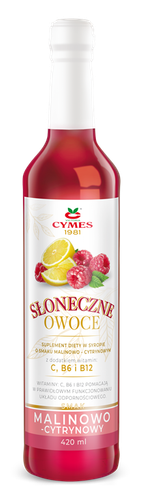 Cymes Syrop o smaku maliny z cytryną ,,Słoneczne owoce,, 420 ml na Arena.pl