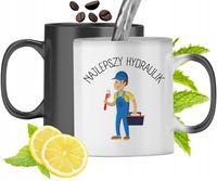 Kubek Magiczny Dla Hydraulika Zmieniający Kolor Z Nadrukiem Ze Zdjęciem