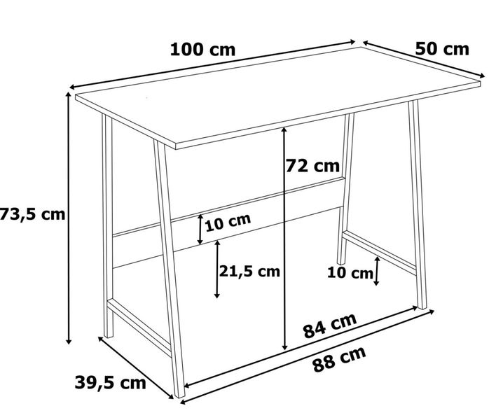 Emaga Biurko SKAGEN RUSTIC zdjęcie 3
