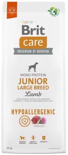 Brit Care Hypoallergenic Junior Large Lamb 12kg na Arena.pl
