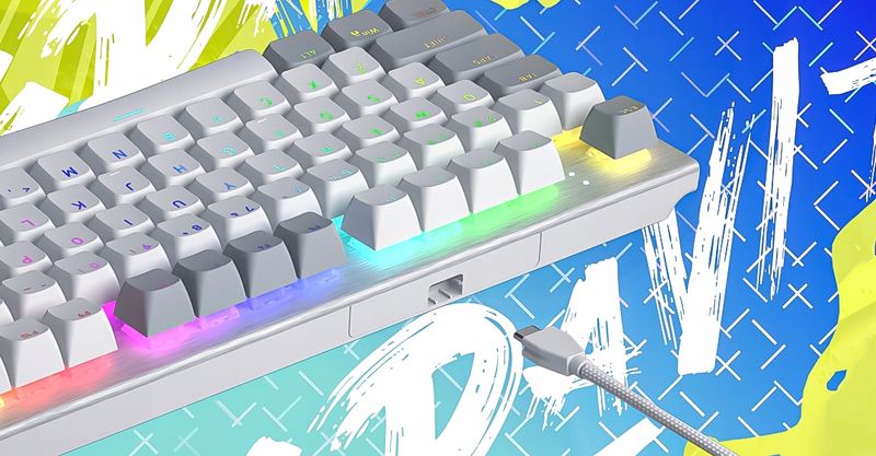 Klawiatura HATOR Gravity TKL (biała) zdjęcie 14