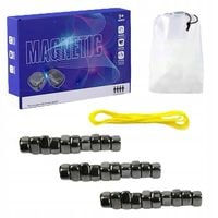 MAGNETYCZNA GRA KAMIENIE MAGNETYCZNE GRA EDUKACYJNA ZESTAW 30szt