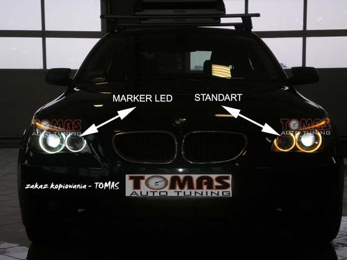 Marker Ringi Białe BMW E60 E61 E39 x5 E65 E66 E63 na Arena.pl