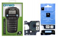 Drukarka etykiet DYMO LM160 Label Manager + taśma D1 45013 12mm biała