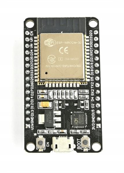 ESP32 30pin, micro-USB, CH9102X, WiFi, Bluetooth. ESP-WROOM-32 DevKitC-v1 zdjęcie 1