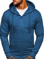 BLUZA MĘSKA ROZPINANA KIESZENIE CIEPŁA