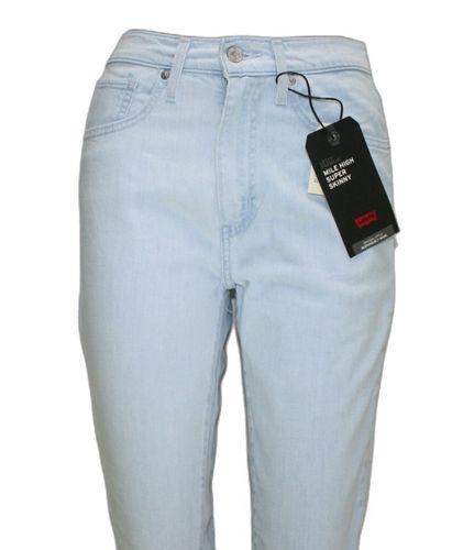 Damskie jeansy Levi's Mile 227910148 jasne rurki wysoki stan Levis -W30/L30 na Arena.pl
