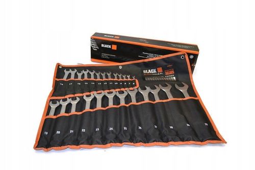 ZESTAW KLUCZY PŁASKO OCZKOWYCH 25 SZT 6-32mm DOUBLE POUCH COLD STEMP na Arena.pl