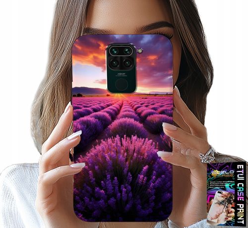 ETUI DO XIAOMI NOTE 9 - POLE LAWENDY, PIĘKNE KRAJOBRAZY, WZORY na Arena.pl