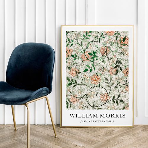 Plakat william morris kwiaty 40x50 cm na Arena.pl