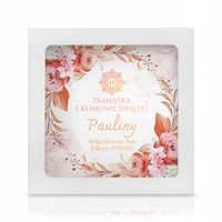 Skarbonka z nadrukiem prezent na komunię dla dziewczynki i chłopca