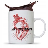 Kubek Prezent Na Walentynki Take My Heart Z Nadrukiem Ze Zdjęciem
