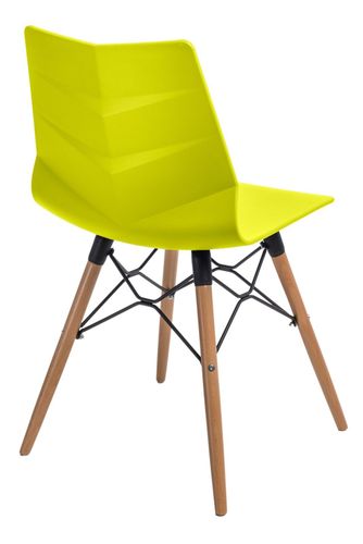 Krzesło leaf dsw limonkowe na Arena.pl