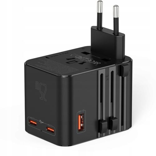 Uniwersalna Przejściówka ADAPTER Gniazda USA UK EU AUST Ładowarka USB na Arena.pl