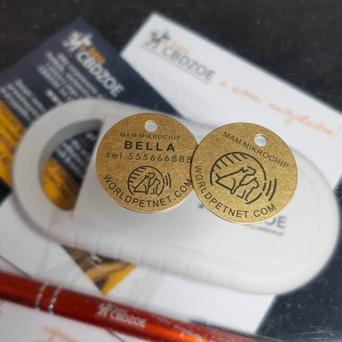 Zawieszka z kodem QR umożliwiającym szybką identyfikację psa lub kota na Arena.pl