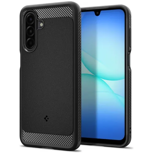 Etui Spigen Rugged Armor na Samsung Galaxy A17 - czarny mat na Arena.pl