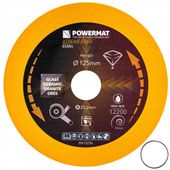 TARCZA DIAMENTOWA UNIWERSALNA DO SZKŁA GRESU CERAMIKI PŁYTEK SPIEKU 125 MM