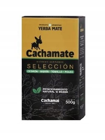 Yerba Mate Cachamate PREMIUM Hierbas Serranas Seleccion Especial 500g na Arena.pl