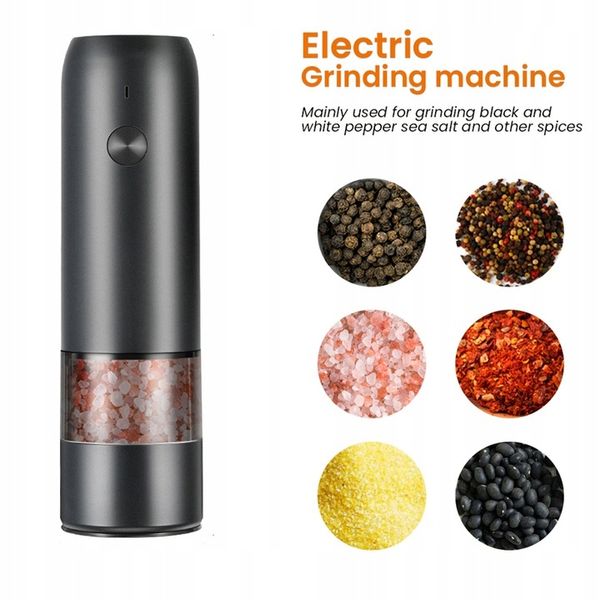 ELEKTRYCZNY MŁYNEK DO PIEPRZU I SOLI Z OŚWIETLENIA zdjęcie 9