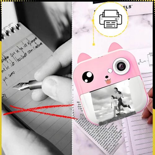 MINI DRUKARKA DRUKUŚ TERMICZNA APARAT NATYCHMIASTOWY DLA DZIECI i 11 ROLEK na Arena.pl