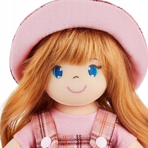 Lalka szmacianka bobas Majeczka piękne włosy na Arena.pl