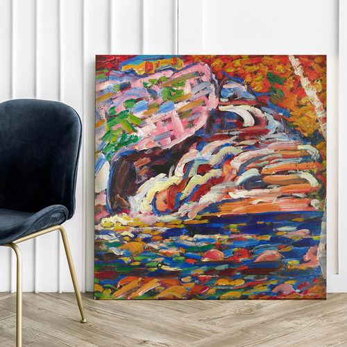 Obraz na płótnie abstrakcja Hartley 100x100 cm na Arena.pl