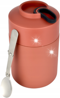 Termos obiadowy na zupę łyżka Miowi 850 ml Ceglany