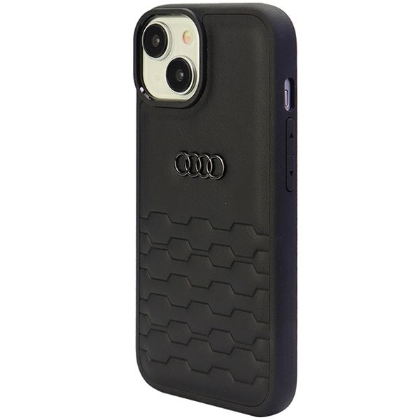 Etui Audi do iPhone 15 Plus, iPhone 14 Plus, Czarny zdjęcie 3
