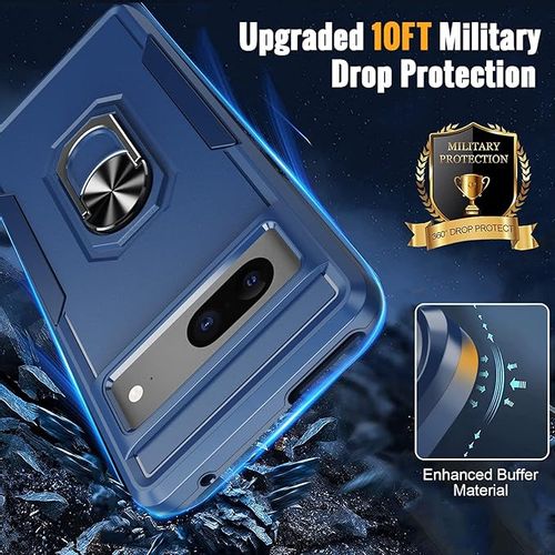 Etui Google Pixel 7 4 w 1 Ciemno niebieskie na Arena.pl