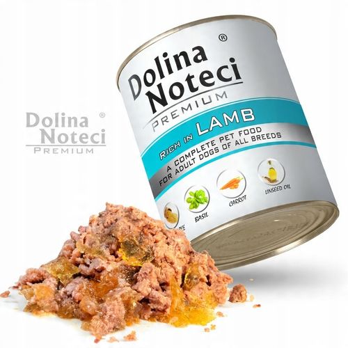 MOKRA KARMA DLA PSA DOLINA NOTECI PREMIUM PUSZKA PIES MIX SMAKÓW 10 X 800G na Arena.pl