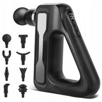 Masażer mięśni powięzi Pistolet do masażu punktów spustowych 8 nasadek